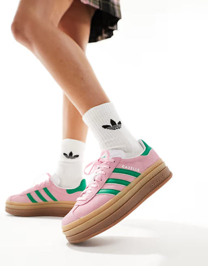 Adidas Gazelle Bold - "Pink/Green"