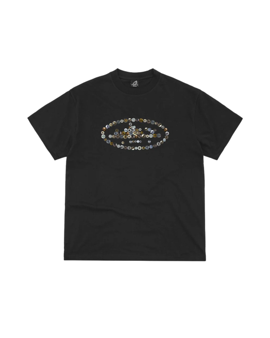 Corteiz Screws Island Tee - "Black"