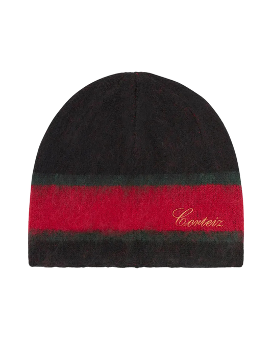 Corteiz Lux Knit Beanie - "Black"