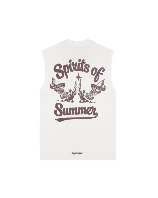 Represent Spirits Of Summer Tank - "Flat White"