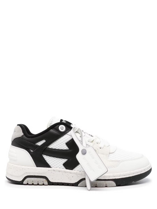 OFF-WHITE Out Of Office OOO Low Tops - "White/"Black
