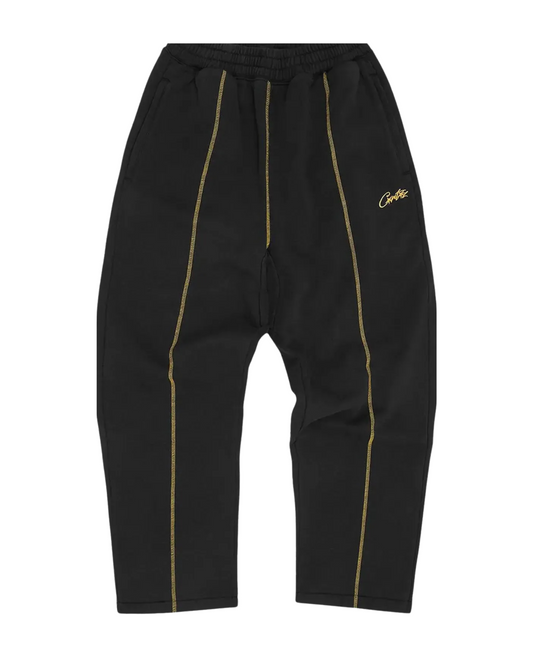 Corteiz Sweatpant HMP V2 -"Black/Yellow"