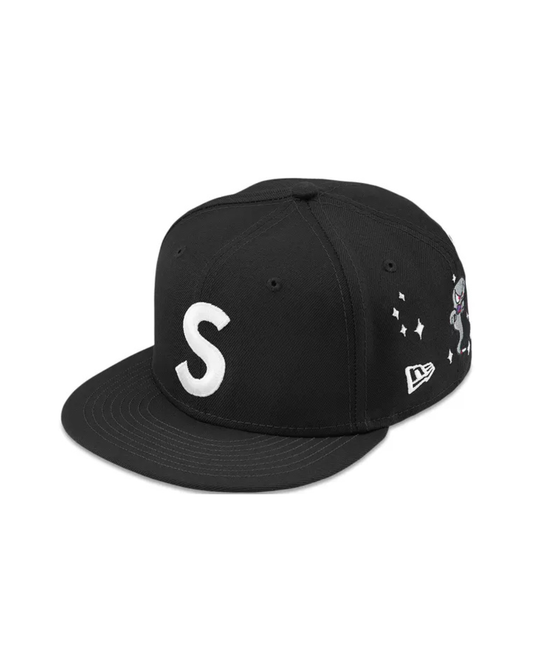 Supreme Characters S Logo Fitted Cap - "Black"
