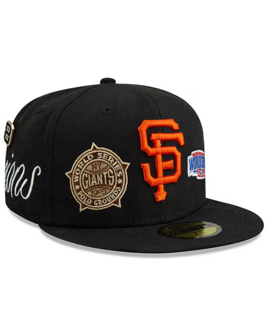 San Francisco Giants Black Historic Champs 59FIFTY Fitted Hat
