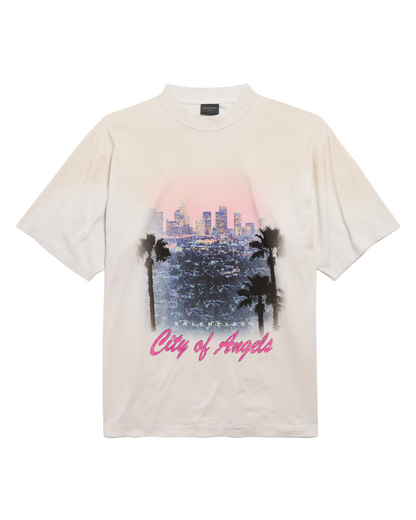 Balenciaga City Of Angels T-shirt - "Dirty White"