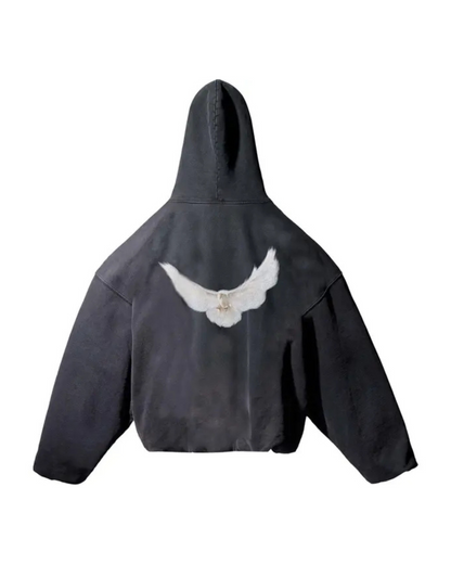 Yeezy Gap Engineered by Balenciaga Dove Hoodie - "Washed Black"