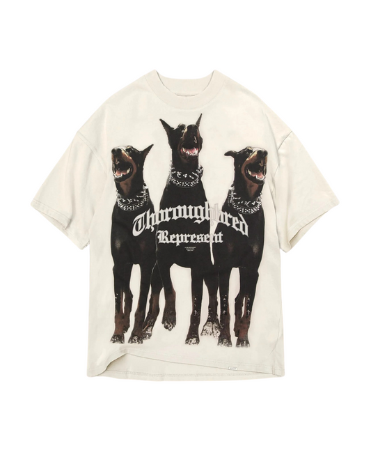 Represent Thoroughbred T-Shirt - "Vintage White"
