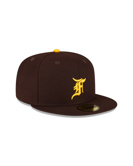 San Diego Padres New Era x Fear of God Brown Ballpark 59FIFTY Fitted Hat