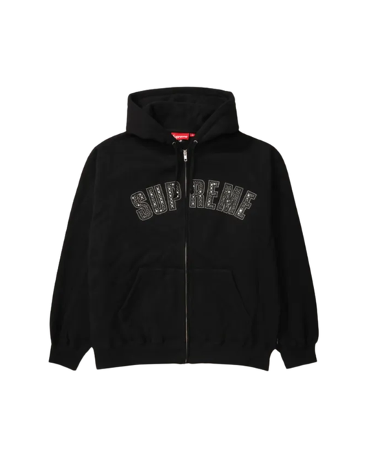 Supreme B.B. Simon Zip Up Hoodie - "Black"