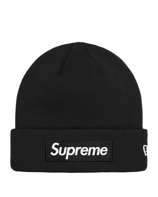 Supreme x New Era® Box Logo Beanie - "Black"